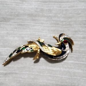 Vintage D'Orlan Gold and Silver Brooch